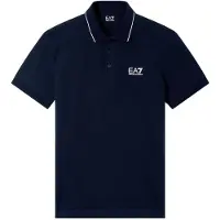 Emporio Armani per uomo. 8NPF16_PJVUZ Polo Core Identity blu navy (4XL), Casual, Sportivo, Cotone, Multisport, Manica corta