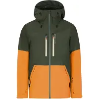 Protest PRTZoot Snowjacket Giacca da sci Uomo (S, arancione/olivia)