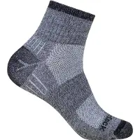 Wrightsock Escape Quarter Calze casual (37,5-41, grigio)