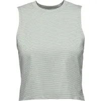 Black Diamond Women's BD Stripe Tank Canotta Donna (M, grigio)
