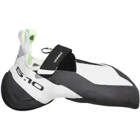 Five Ten Hiangle Scarpette da arrampicata Uomo (11,5, nero/bianco)
