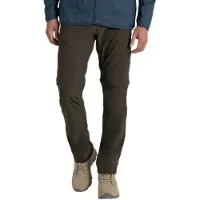 Craghoppers Nosilife Pro Convertible Trousers III Pantaloni zip off Uomo (110 - Long, marrone)