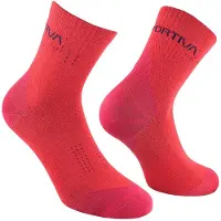 La Sportiva Sprint Trail Socks Calze da running (35-37, rosso)