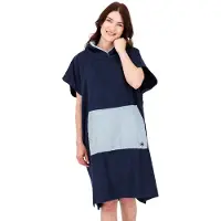 Deproc Accappatoio lungo 'PARLEE BEACH' navy