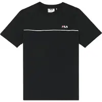 FILA Campostino Regular Contrast Piping T-shirt Black Taglia: 134/140 | T-shirt Outlet | Unisex | Nero