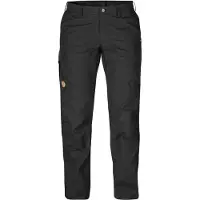 Fjällräven Women's Karla Pro Trousers Pantaloni da trekking Donna (34 - Raw Length, grigio)