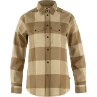 Fjall Raven - Camicia spessa - Canada Shirt W Buckwheat Brown Light Beige per Donne - Taglia L - Marrone