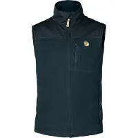 Fjällräven Buck Fleece Vest Gilet in pile Uomo (M, blu)