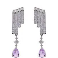 Avant Garde Orecchini 'Vesnaya' argento