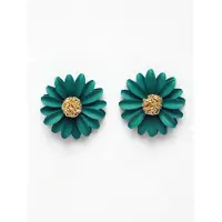 Avant Garde Orecchini 'Biancata' verde