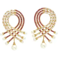 Avant Garde Orecchini 'Bernadettena' rosa