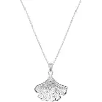 Hey Happiness Collana 'Ginkgo' argento