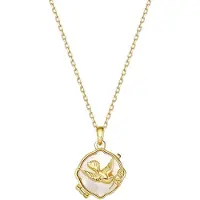 Hey Happiness Collana 'Serenity Locket' oro