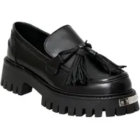 Yoxeone Slipper 'TASSEL FORCE' nero
