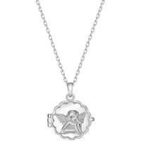 Hey Happiness Collana 'Seraphina Locket' argento