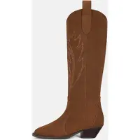 L37 HANDMADE SHOES Stivale da cowboy 'LET'S GET LOST' caramello