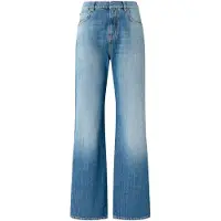 Pinko jeans da donna wanda a gamba larga blu