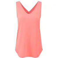 Sherpa Women's Bali V-Neck Tank Top Donna (M, rosso)