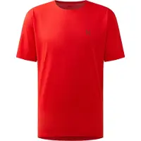 Haglöfs L.I.M Ridge Tee Maglia funzionale Uomo (S, rosso)