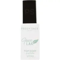 Peggy Sage Top coat per unghie Green Lak Top Coat Paillete 10 ml