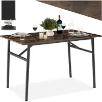 TecTake Esstisch Swansea in stile industriale 120 x 75 x 76 cm