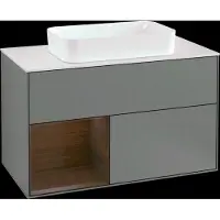Villeroy & Boch V&B Mobile da bagno Illuminazione a parete Finion 100, Pl w m, Reg li wal ven, Oli. m Lac