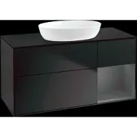 Villeroy & Boch V&B mobile da parete Finion 120cm, Pl b m, Rg A m Lac, bla m Lac