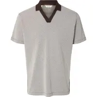Selected Polo Uomini Marrone XL