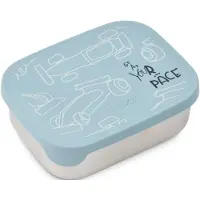 Liewood Kid's Arthur Printed Lunchbox Contenitori per alimenti (5,5 x 13 x 17 cm, grigio)