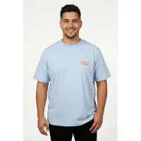 Jack & Jones Plus Size T-shirt Stampa Sul Retro