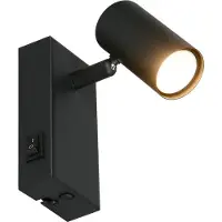 TRIO 230561142 MACKENZIE Lampada da parete SMD LED 8W/800lm 3000K IP54 antracite