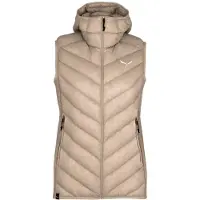 Salewa Women's Sarner/Down Hybrid Vest Gilet in piumino Donna (36, beige)