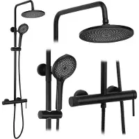 REA Set Doccia Js-H7023B Black