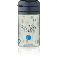 Liewood Kid's Pavia Tritan Straw Cup 500 Borraccia Bambini (500 ml, grigio)