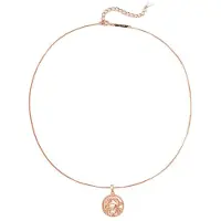 Hey Happiness Collana 'Cancer' oro rosé