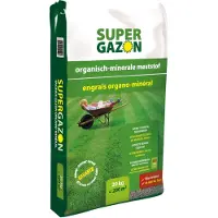 BSI Group Concime per prato BSI, 20 kg per 200 m² - Super Lawn 3-in-1 - Miscela di nutrienti minerali e organici - Contiene magnesio, ferro e calcio, oltre all'azoto - Azione indiretta contro erbacce e muschio