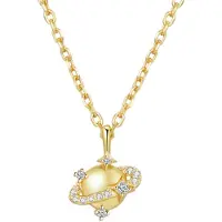 Hey Happiness Collana 'Planet' oro