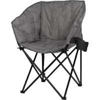 Kampa Tubb Sedia da campeggio grigio
