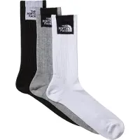 The North Face Multi Sport Fine Box Cush Crew Sock 3-Pack Calze casual Uomo (M, bianco)