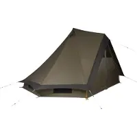Kampa - Tenda da camping a forma di tepee per 4 persone - Pineveil 04 Lead Gray/Gargoyle in Silicone - Kaki