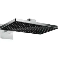 Hansgrohe soffione 460 1jet RAINMAKER SELECT 460 x 270 mm nero/cromo