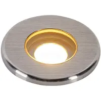 SLV Dasar LED Mini 370 Luce da incasso a pavimento rotonda in acciaio inox 316 2W 3000K 12-24V IP67