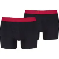 Levi's Boxer Black confezione da 2 paia Nero taglia