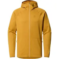 Haglöfs Magma Mid Hood Giacca in pile Uomo (L, giallo)