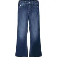 Pepe Jeans per ragazza. PG20000124SB Jeans Willa Slim Blu (10Años= 140cm), Casual, Cotone, Denim, moda per bambini