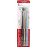 Swissdent Spazzolino da denti morbido Profi Whitening Trio — Spazzolino da denti