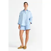 Rich & royal Cotton Shorts Skyway Blue Taglia: 42 | Pantaloncini Outlet | Donna | Blu
