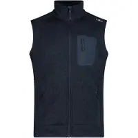CMP Vest Jacquard Knitted Gilet in pile Uomo (56, blu)