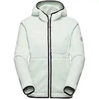 Mammut Women's Falera Pro ML Hooded Jacket Giacca in pile Donna (L, grigio/bianco)