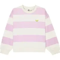 Roxy Kid's Little Things Crew Maglione Bambini (16 Years - XXL, bianco/fuchsia)